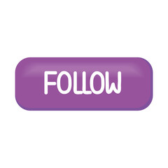 follow social media button