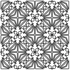 Abstract background with black and white pattern. Unique geometric vector swatch. Perfect for site backdrop, wrapping paper, wallpaper, textile and surface design. 