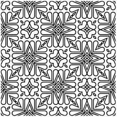 Abstract background with black and white pattern. Unique geometric vector swatch. Perfect for site backdrop, wrapping paper, wallpaper, textile and surface design. 