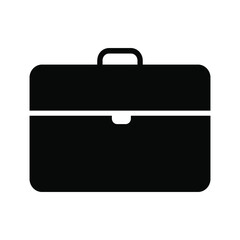 black briefcase icon