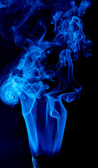 Obraz premium smoke on black background