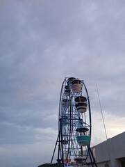 wheel against sky
