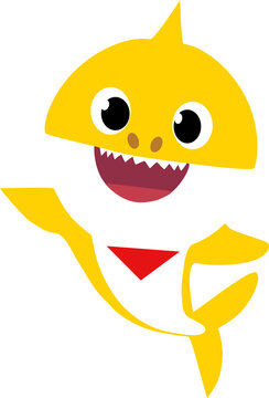 baby shark yellow boy sea