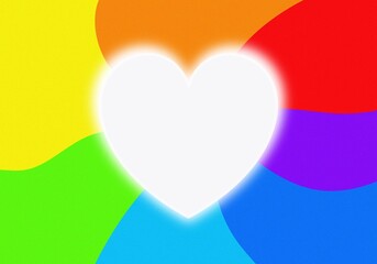 Pride Month Background with LGBTQ Or rainbow background
