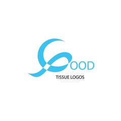 Tissue Paper icon logo free vector