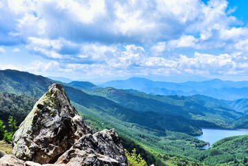 From Mt. Daibosatsu to the mountains of Koshu