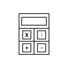 calculator vector for website symbol icon presentation