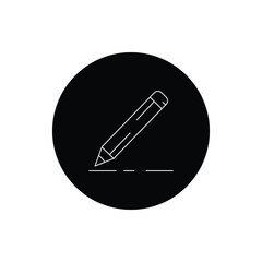 pencil vector for website symbol icon presentation