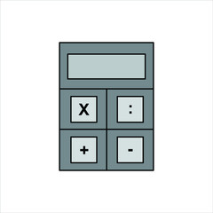 calculator vector for website symbol icon presentation