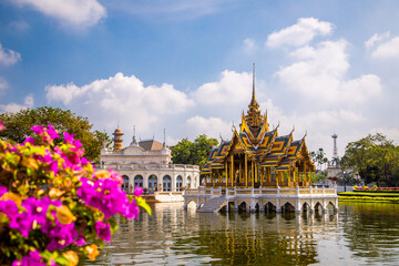Bang Pa In Royal Palace in Phra Nakhon Si Ayutthaya, Thailand