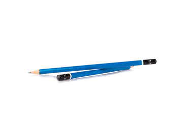 pencil 2B isolated on white background
