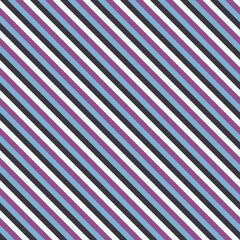 Blue and pink stripes for interior decoration.Seamless diagonal lines. Suitable for printing on notebooks, pillows, decor surfaces.