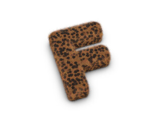 Fur letter F