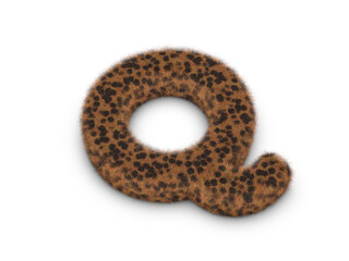 Fur letter Q