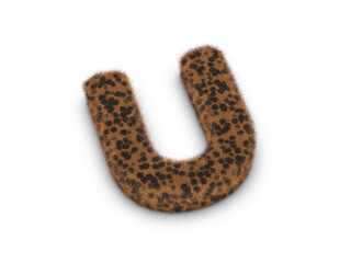 Fur letter U