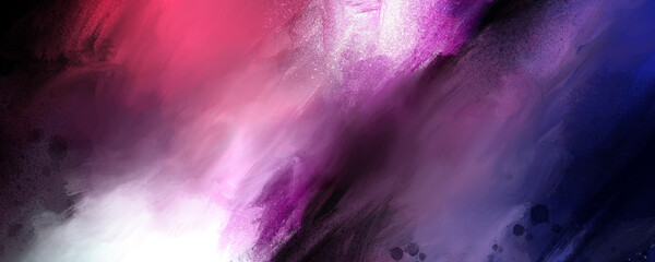 Abstract painting mixes many colors and textures for backgrounds and wallpapers