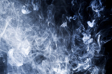 smoke overlay effect. smoke texture overlay. fog overlay effect. realistic smoke background. atmosphere overlay effect. Isolated black background. Misty fog effect. fume, vapor overlay. steam overlay.
