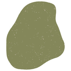 Hand drawn abstract organic shape with grainy texture. Abstract blob organic shape. Creative contemporary aesthetic abstract doodle elements vector illustration.