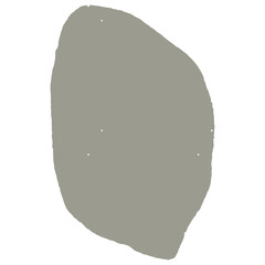 Hand drawn abstract organic shape with grainy texture. Abstract blob organic shape. Creative contemporary aesthetic abstract doodle elements vector illustration.