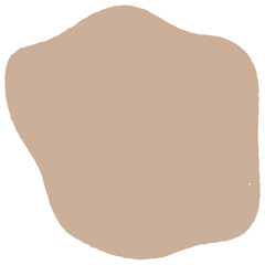 Hand drawn abstract organic shape with grainy texture. Abstract blob organic shape. Creative contemporary aesthetic abstract doodle elements vector illustration.