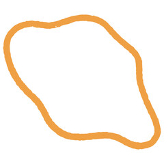 Hand drawn abstract organic shape with grainy texture. Abstract blob organic shape. Creative contemporary aesthetic abstract doodle elements vector illustration.