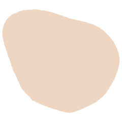 Hand drawn abstract organic shape with grainy texture. Abstract blob organic shape. Creative contemporary aesthetic abstract doodle elements vector illustration.