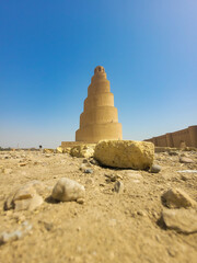Samarra Minaret looks like the tower of Babel Iraq © pop_gino
