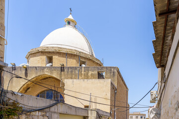 Fototapeta na wymiar Cathedral of St. Louis the King (Maronite), downtown Haifa