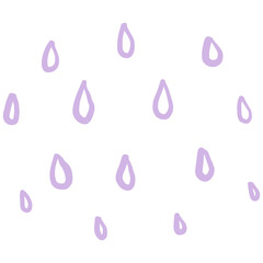 Hand drawn abstract dots pattern. Doodle dotted elements illustration. Scribble dots decorative.