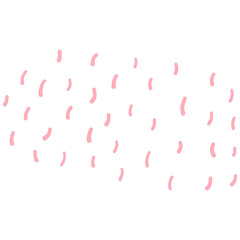 Hand drawn abstract dots pattern. Doodle dotted elements illustration. Scribble dots decorative.