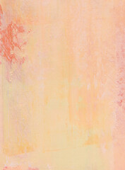 Modern abstract art. Versatile artistic image for creative design projects: posters, banners, cards, magazines, book covers, prints, wallpapers. Expressionism. Soft pink background.