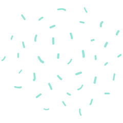 Hand drawn abstract dots pattern. Doodle dotted elements illustration. Scribble dots decorative.