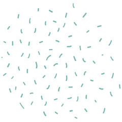 Hand drawn abstract dots pattern. Doodle dotted elements illustration. Scribble dots decorative.