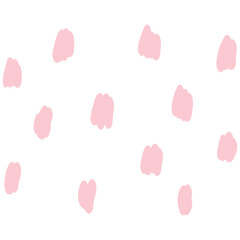 Hand drawn abstract dots pattern. Doodle dotted elements illustration. Scribble dots decorative.