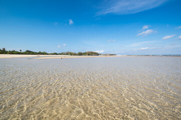 The coast of Indian ocean