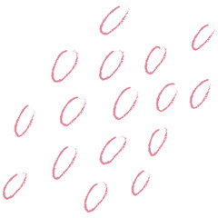 Hand drawn abstract dots pattern. Doodle dotted elements illustration. Scribble dots decorative.