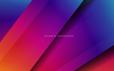 Fototapeta premium Modern abstract geometric gradient background