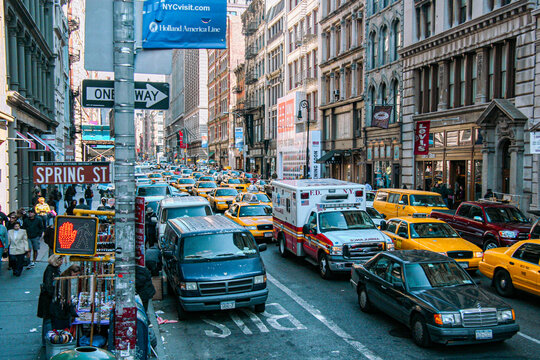 NEW YORK Spring street, Manhattan - 508749781