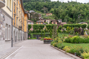Fototapeta na wymiar Sanpellegrino, Italy, view