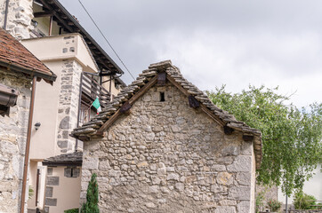old house in the village