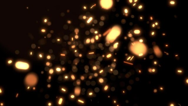 epic hot fire embers trailer background video