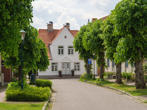 Die Stadt Arnis in Schleswig-Holstein