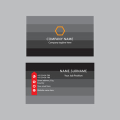 modern business card template
