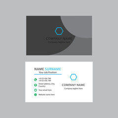 business card template