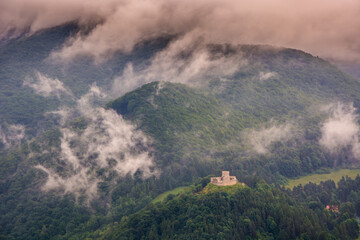 Zamek w Rytrze,małopolska.