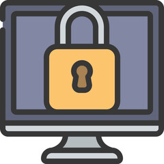 Computer Lock Icon
