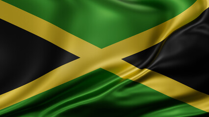 Jamaica national flag