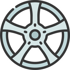 Wheel Rim Icon