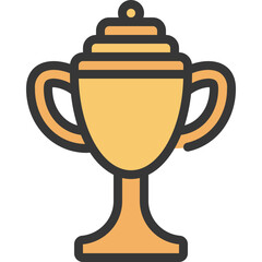 Tall Thin Trophy Icon