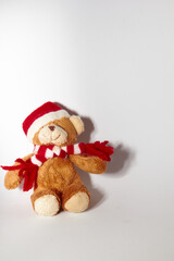 christmas teddy bear